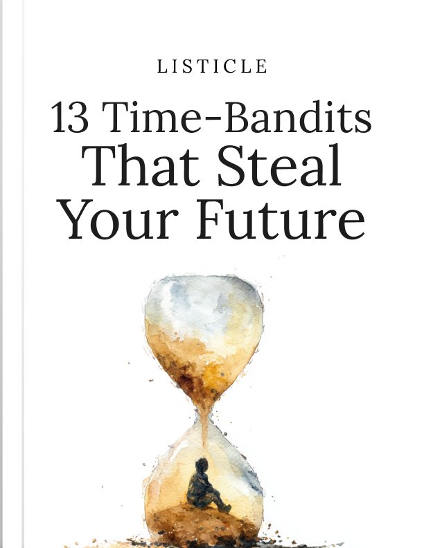13 Time Bandits That Steal Your Future Listicle